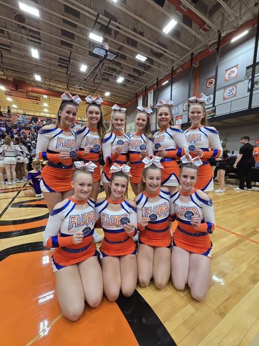 FHS Cheer Competition Team Claim their 3rd Win of the Season